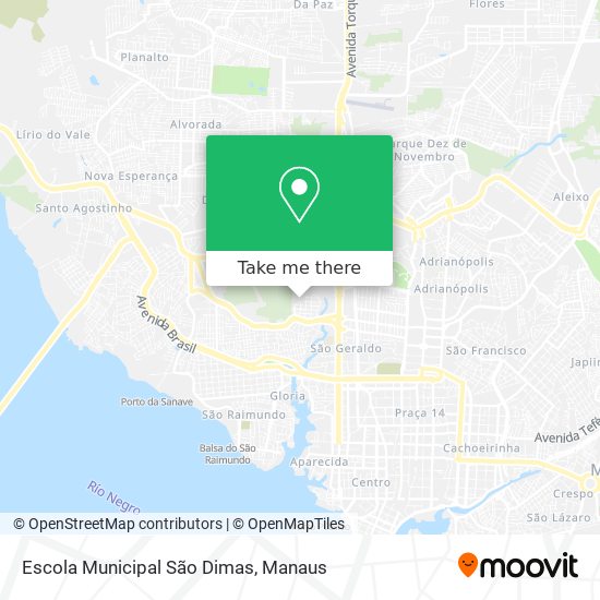 Escola Municipal São Dimas map