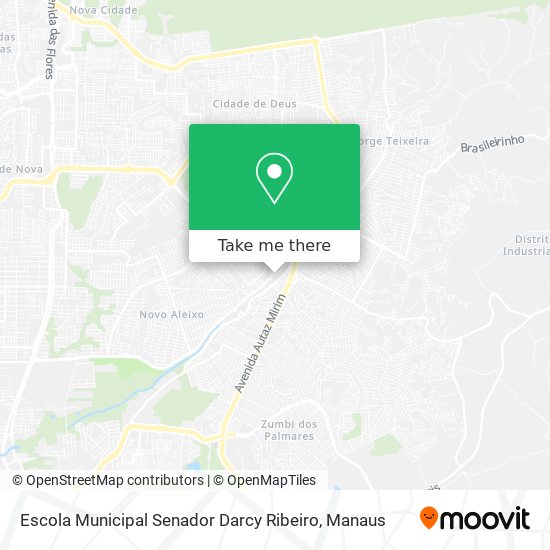 Escola Municipal Senador Darcy Ribeiro map