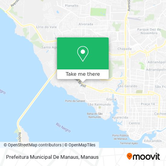 Prefeitura Municipal De Manaus map