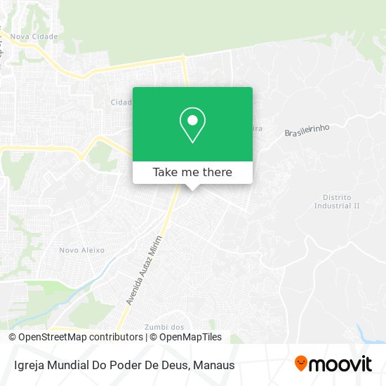 Igreja Mundial Do Poder De Deus map