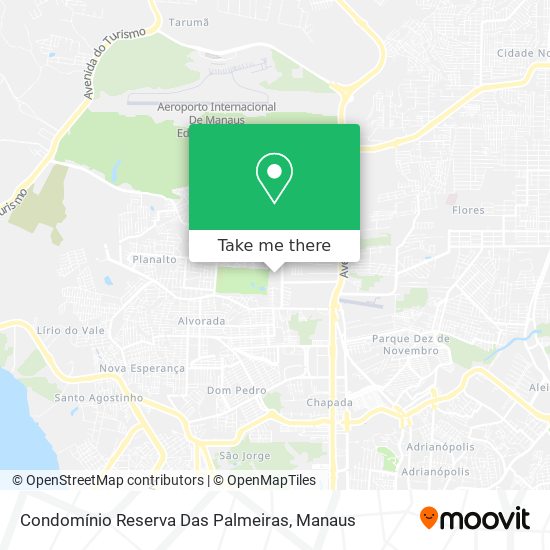 Mapa Condomínio Reserva Das Palmeiras