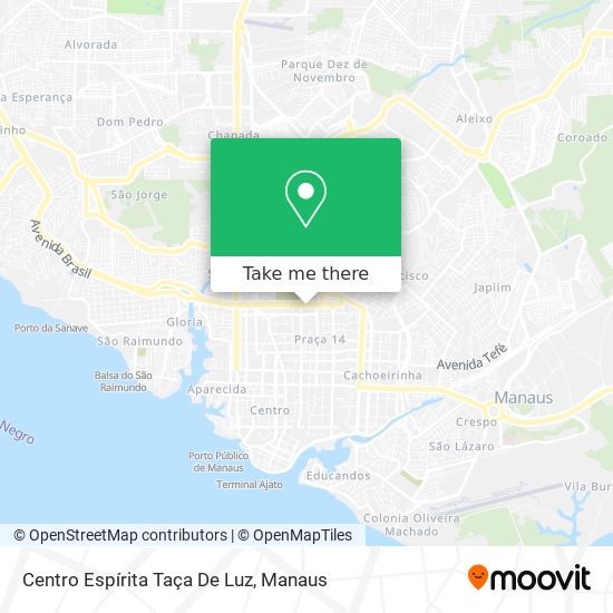 Centro Espírita Taça De Luz map