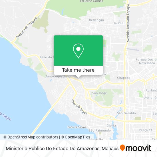 Ministério Público Do Estado Do Amazonas map
