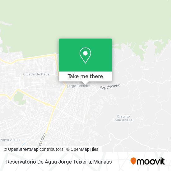 Reservatório De Água Jorge Teixeira map