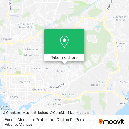 Escola Municipal Professora Ondina De Paula Ribeiro map