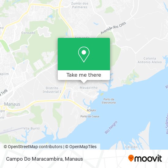 Campo Do Maracambira map