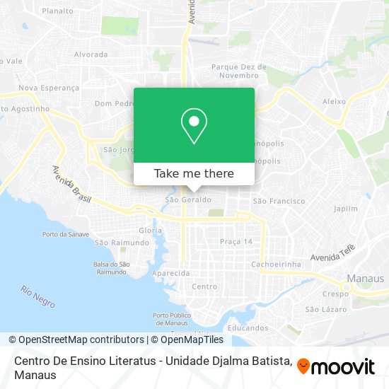 Centro De Ensino Literatus - Unidade Djalma Batista map