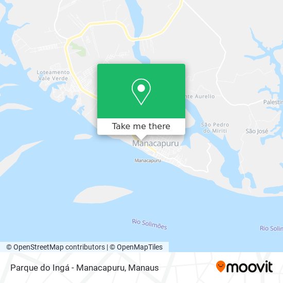 Parque do Ingá - Manacapuru map