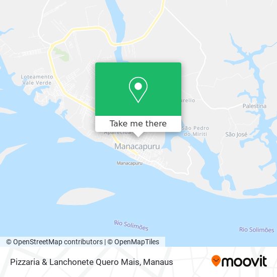 Pizzaria & Lanchonete Quero Mais map