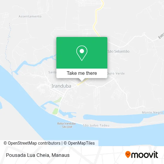 Pousada Lua Cheia map
