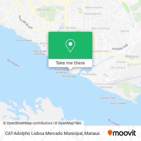 Mapa CAT-Adolpho Lisboa Mercado Municipal