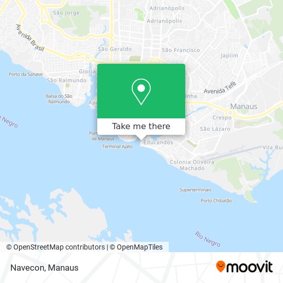 Navecon map