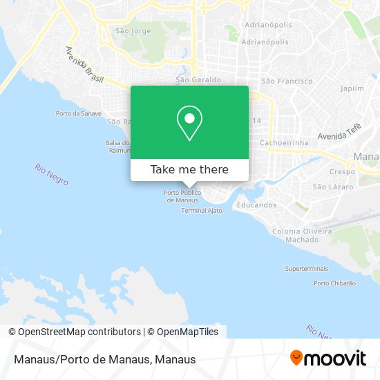 Manaus/Porto de Manaus map