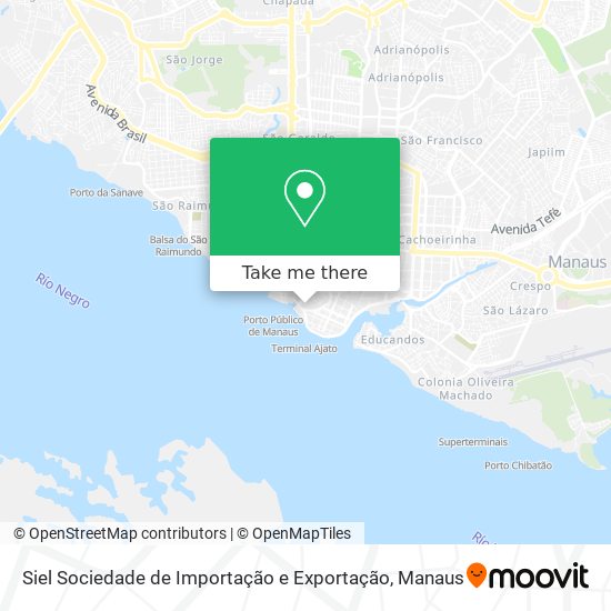 Mapa Siel Sociedade de Importação e Exportação