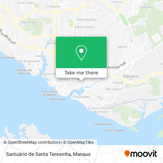 Santuário de Santa Teresinha map