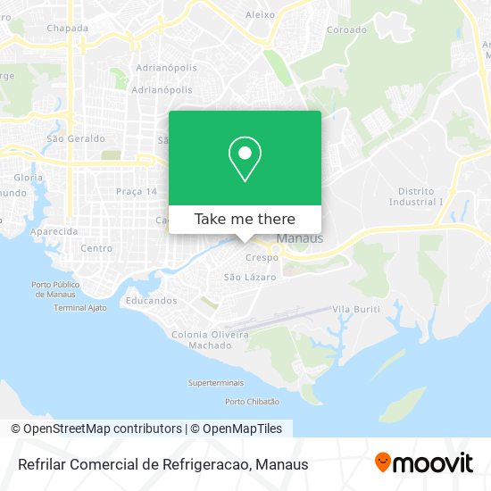 Refrilar Comercial de Refrigeracao map