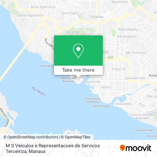 M S Veiculos e Representacoes de Servicos Terceiriza map