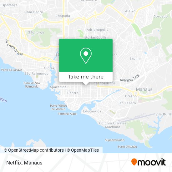 Netflix map