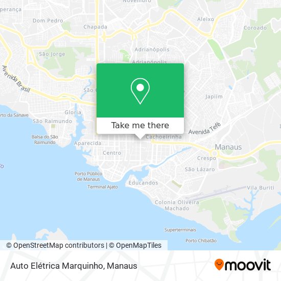 Auto Elétrica Marquinho map