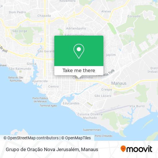 Grupo de Oração Nova Jerusalém map