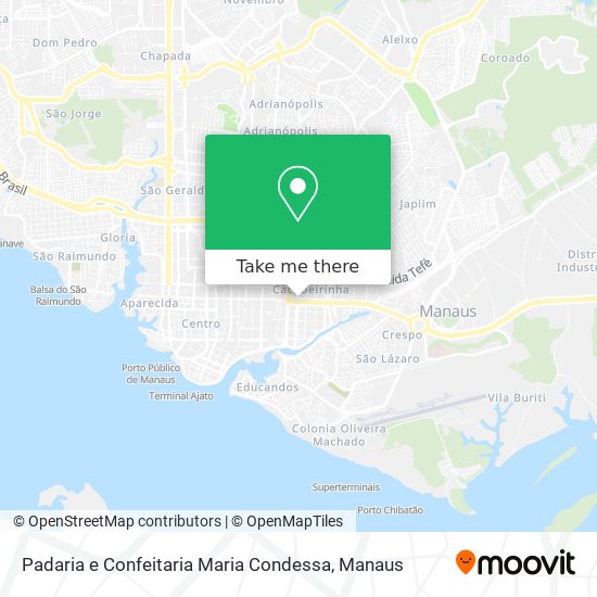 Padaria e Confeitaria Maria Condessa map