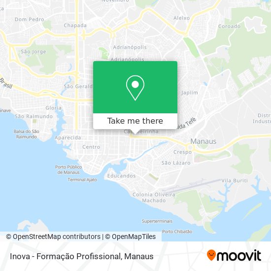 Inova - Formação Profissional map