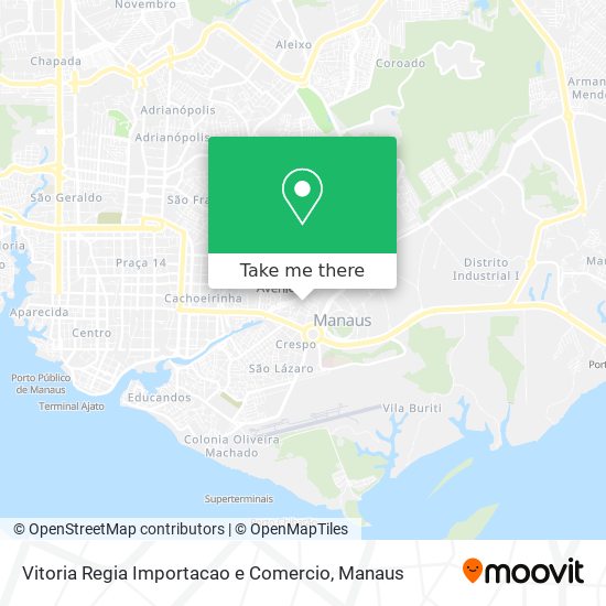 Vitoria Regia Importacao e Comercio map