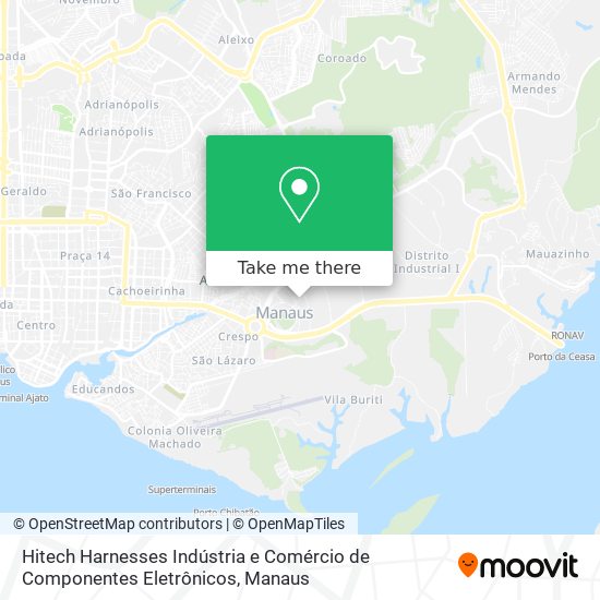 Hitech Harnesses Indústria e Comércio de Componentes Eletrônicos map