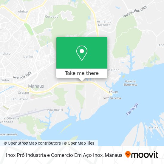 Inox Pró Industria e Comercio Em Aço Inox map