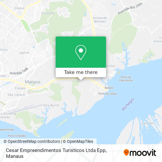 Cesar Empreendimentos Turisticos Ltda Epp map