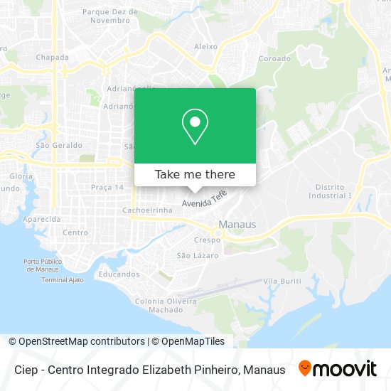 Ciep - Centro Integrado Elizabeth Pinheiro map
