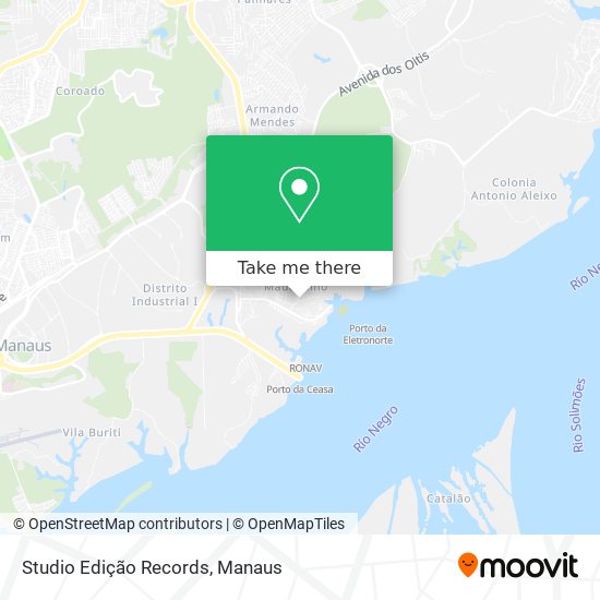 Studio Edição Records map