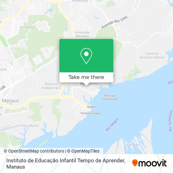 Instituto de Educação Infantil Tempo de Aprender map