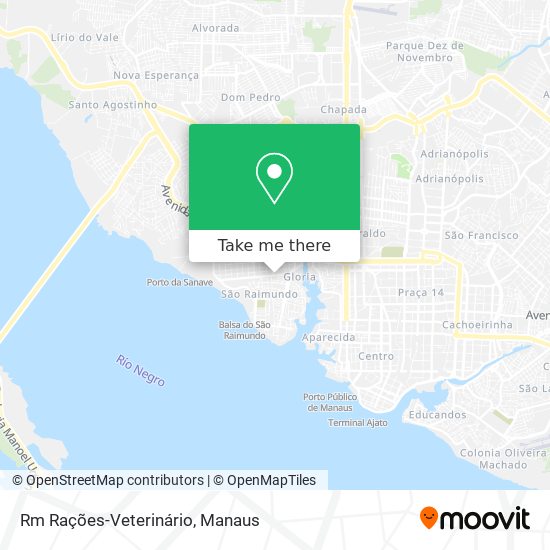 Rm Rações-Veterinário map