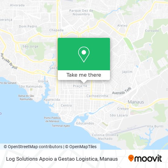Log Solutions Apoio a Gestao Logistica map