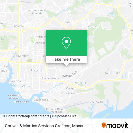 Gouvea & Martins Servicos Graficos map