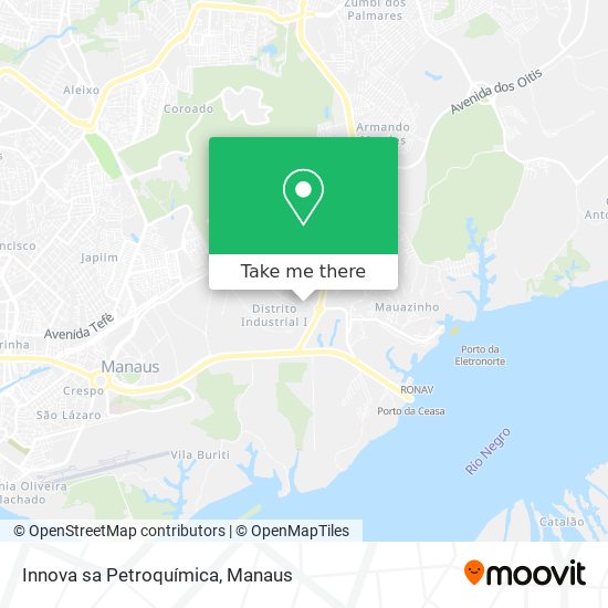 Innova sa Petroquímica map