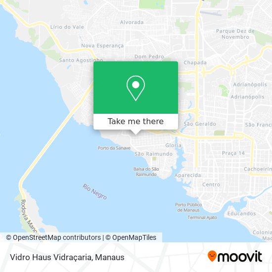Vidro Haus Vidraçaria map