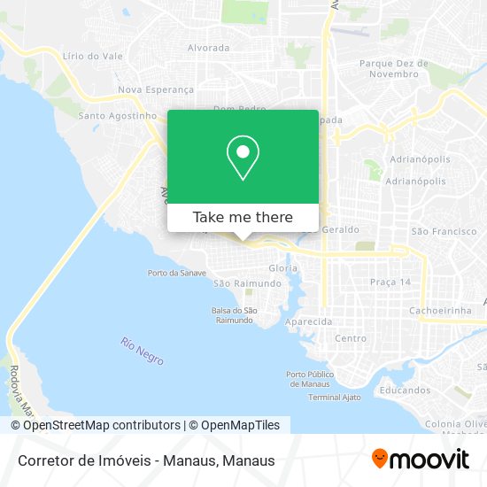 Corretor de Imóveis - Manaus map