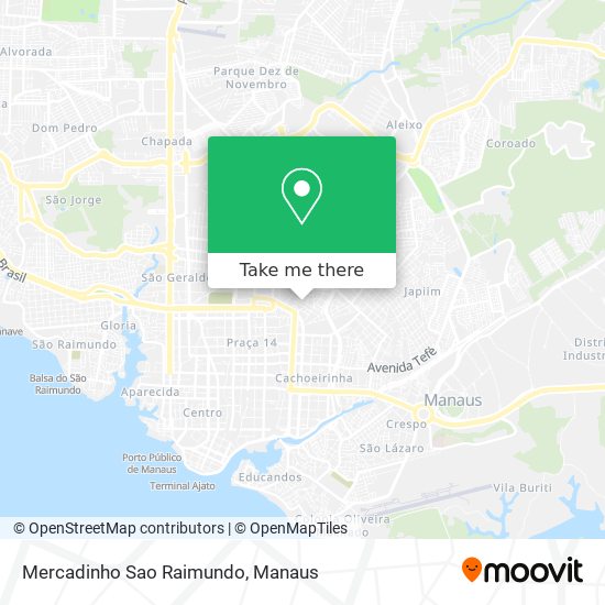 Mercadinho Sao Raimundo map