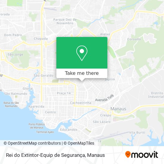 Rei do Extintor-Equip de Segurança map