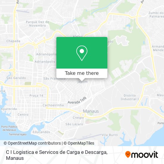 Mapa C I Logistica e Servicos de Carga e Descarga