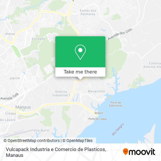Vulcapack Industria e Comercio de Plasticos map