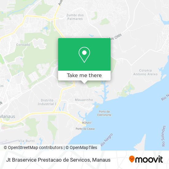 Jt Braservice Prestacao de Servicos map