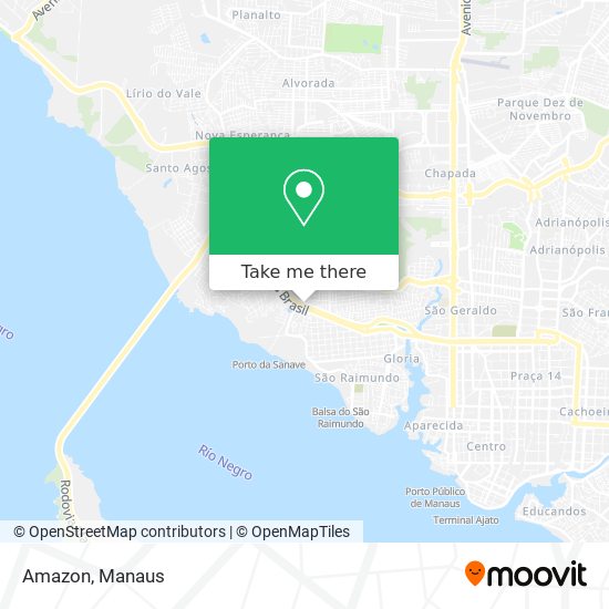 Amazon map