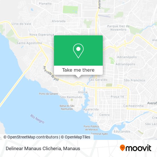 Mapa Delinear Manaus Clicheria