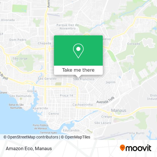 Amazon Eco map