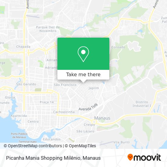 Picanha Mania Shopping Milênio map
