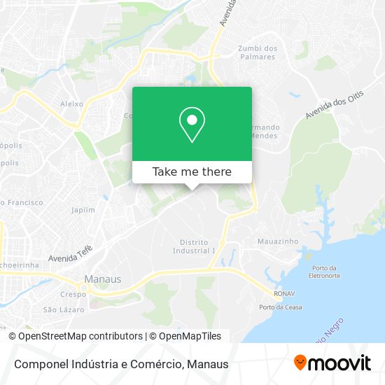 Componel Indústria e Comércio map
