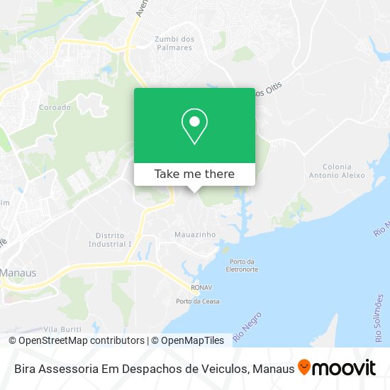 Bira Assessoria Em Despachos de Veiculos map